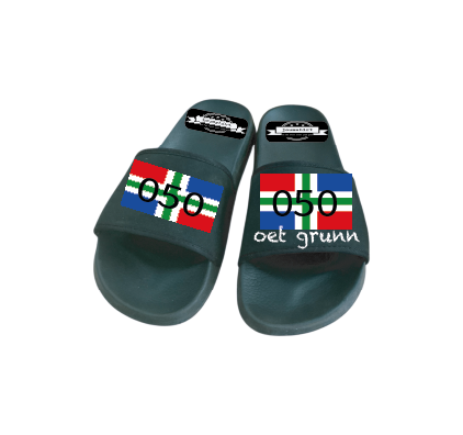 050 slippers met groninger vlag