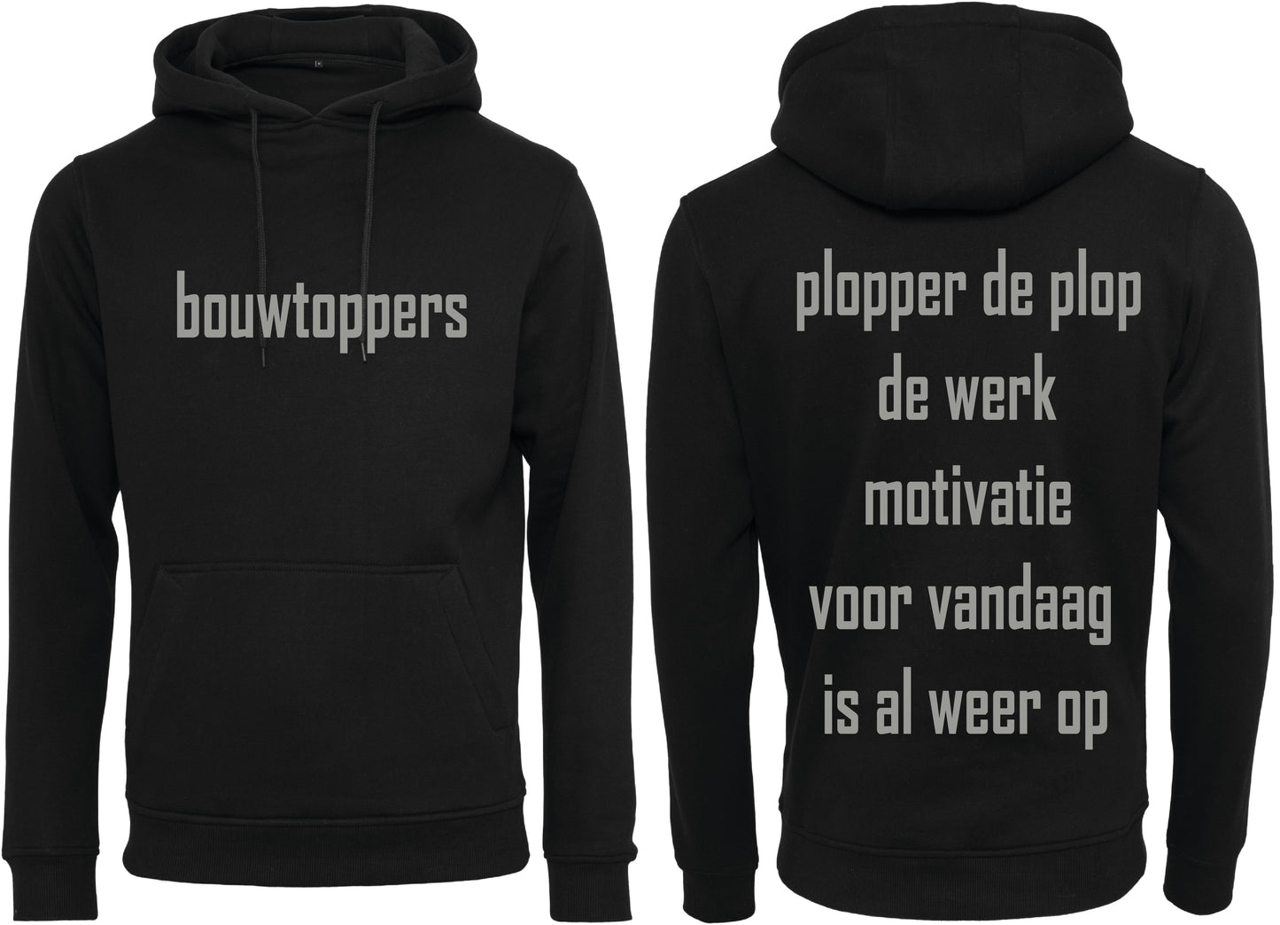 bouw toppers  hoodie
