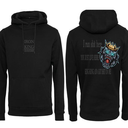 Iron King Zwarte Hoodie – King Kong Edition